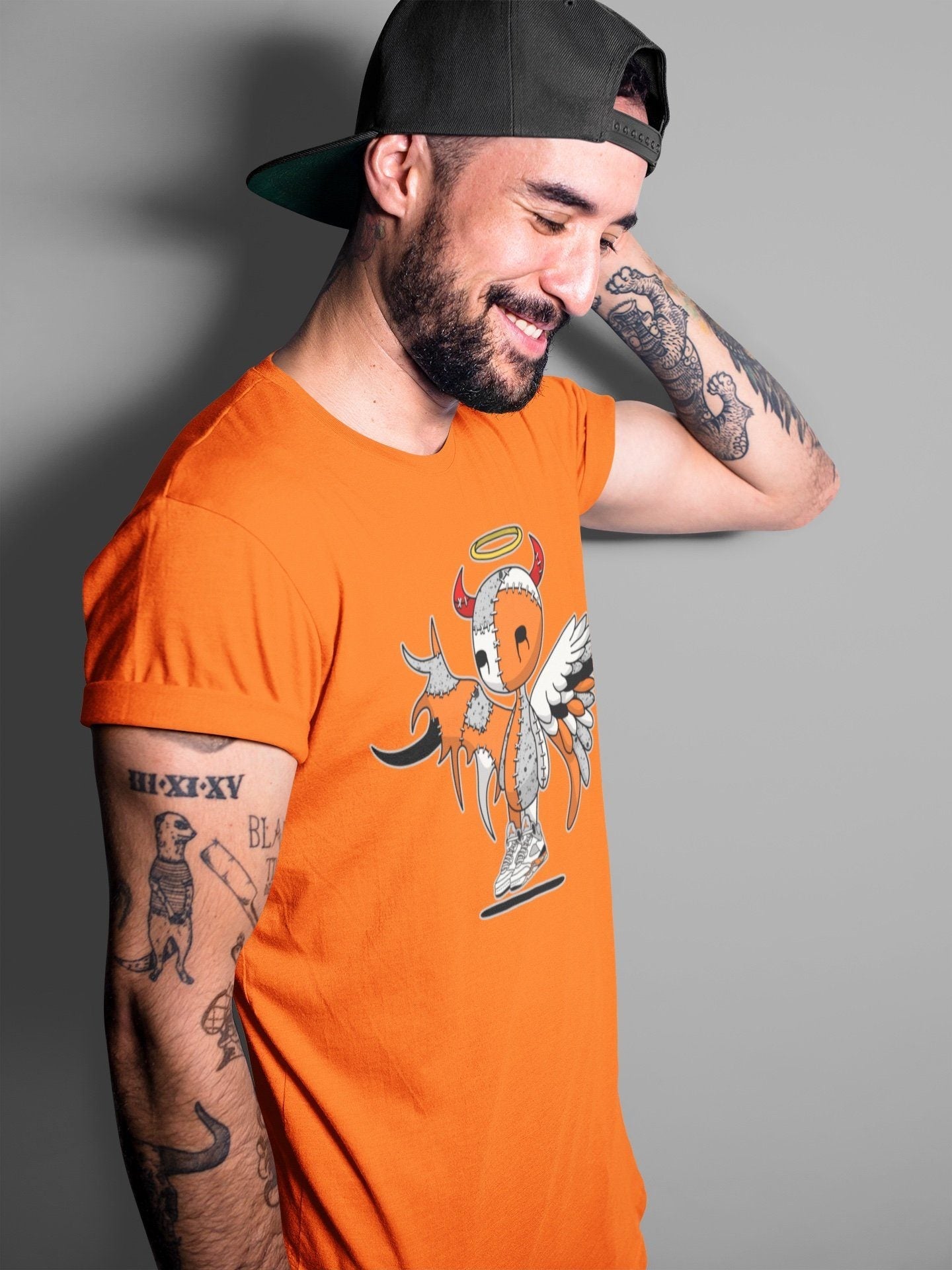 Jordan 5 Shattered Backboard Sneaker Match Tees Devil Angel Sneaker Tees Jordan 5 Shattered Backboard Sneaker Release Tees Unisex Shirts