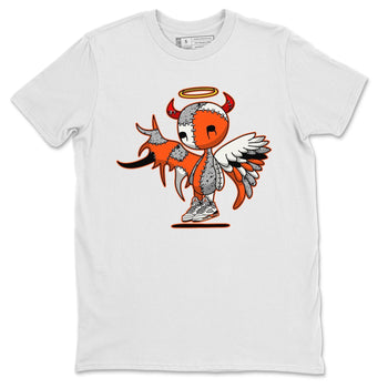 Jordan 5 Shattered Backboard Sneaker Match Tees Devil Angel Sneaker Tees Jordan 5 Shattered Backboard Sneaker Release Tees Unisex Shirts