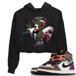 Jordan 1 Hand Crafted Sneaker Match Tees Devil Angel Sneaker Tees Jordan 1 Hand Crafted Sneaker Release Tees Women's Shirts