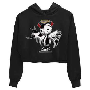 Jordan 12 Playoffs Sneaker Match Tees Devil Angel Sneaker Tees Jordan 12 Playoffs Sneaker Release Tees Women's Shirts