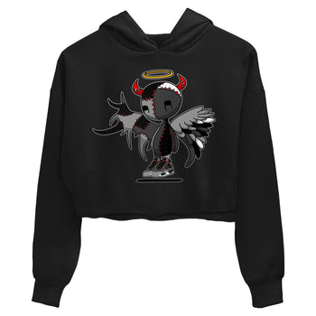 Jordan 4 Infrared Sneaker Match Tees Devil Angel Sneaker Tees Jordan 4 Infrared Sneaker Release Tees Women's Shirts