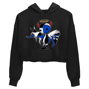 Jordan 5 Racer Blue Sneaker Match Tees Devil Angel Sneaker Tees Jordan 5 Racer Blue Sneaker Release Tees Women's Shirts