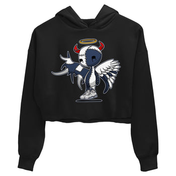 Jordan 6 Midnight Navy Sneaker Match Tees Devil Angel Sneaker Tees Jordan 6 Midnight Navy Sneaker Release Tees Women's Shirts