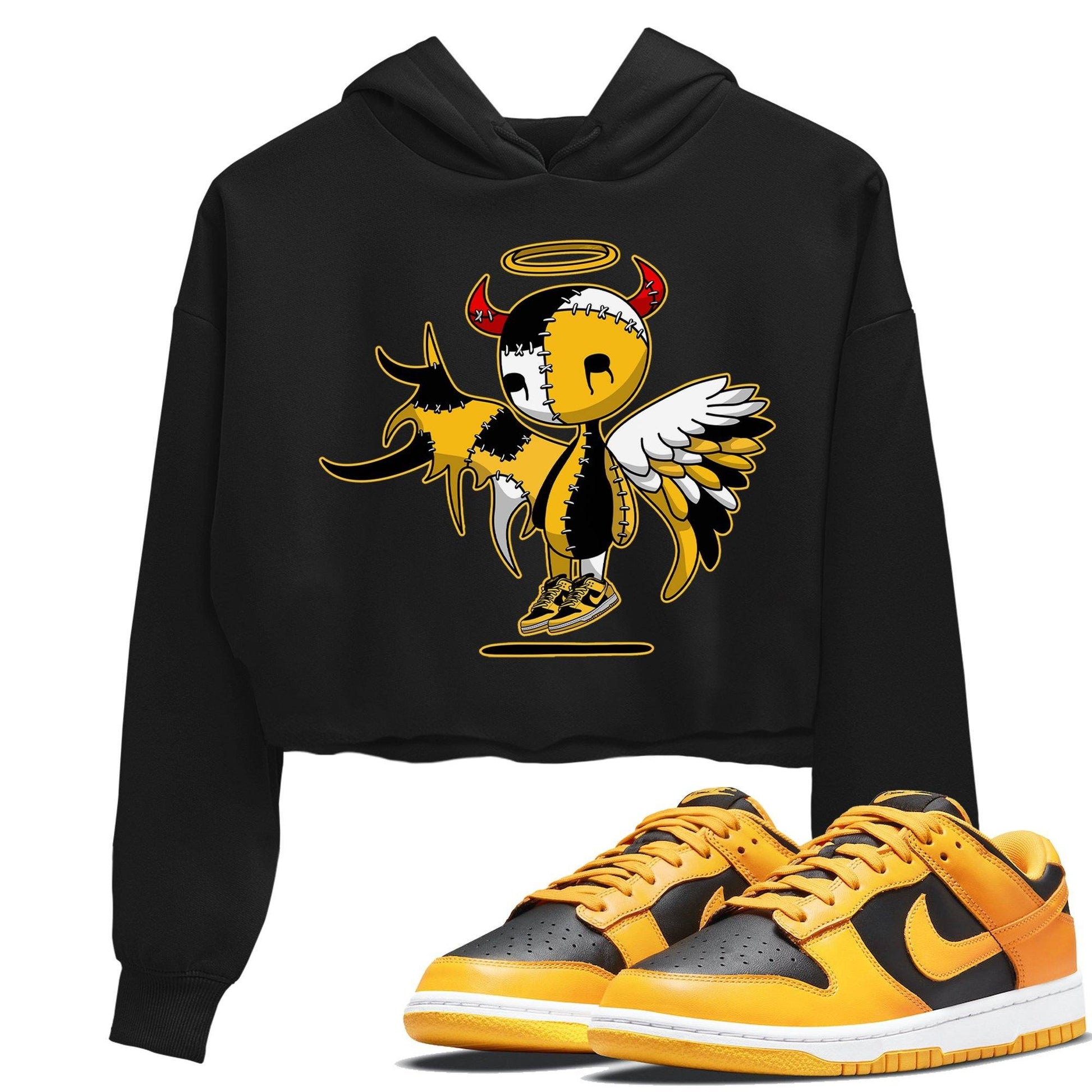 Dunk Championship Goldenrod Sneaker Match Tees Devil Angel Sneaker Tees Dunk Championship Goldenrod Sneaker Release Tees Women's Shirts