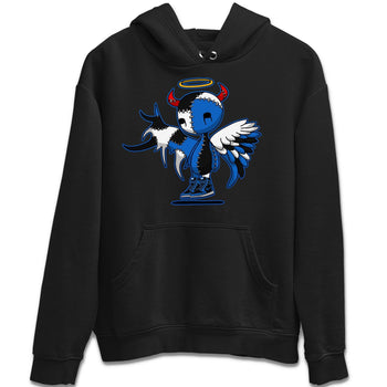 Jordan 1 Dark Marina Blue Sneaker Match Tees Devil Angel Sneaker Tees Jordan 1 Dark Marina Blue Sneaker Release Tees Unisex Shirts