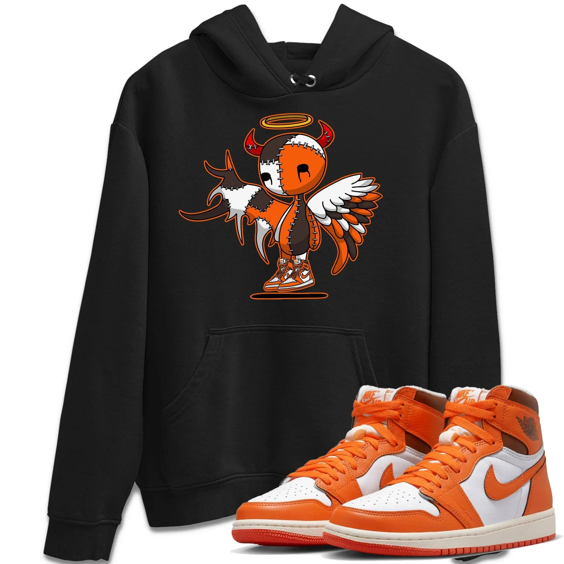 Jordan 1 Starfish Sneaker Match Tees Devil Angel Sneaker Tees Jordan 1 Starfish Sneaker Release Tees Unisex Shirts