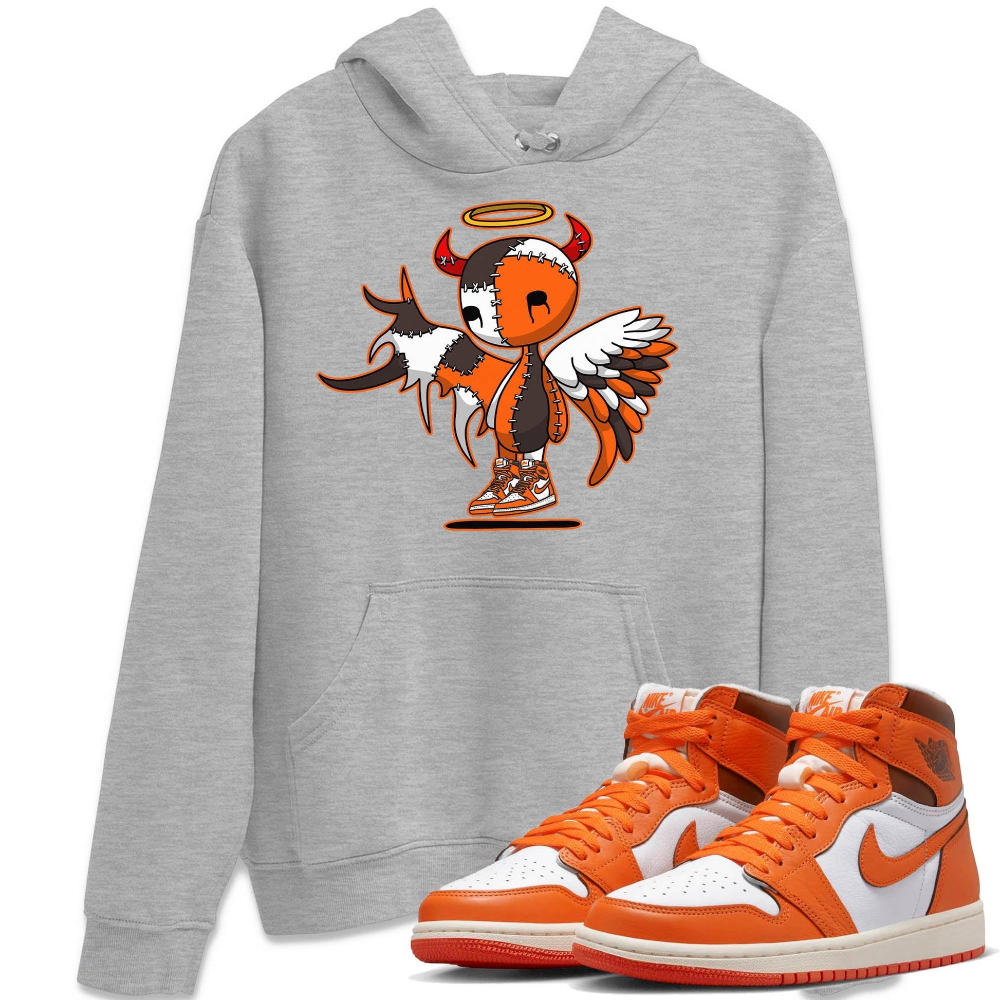 Jordan 1 Starfish Sneaker Match Tees Devil Angel Sneaker Tees Jordan 1 Starfish Sneaker Release Tees Unisex Shirts