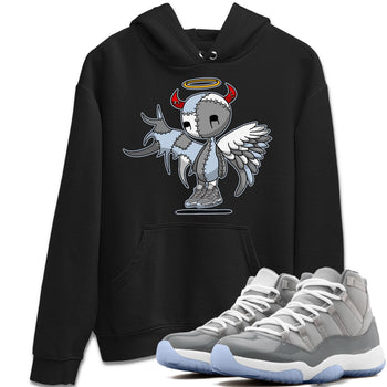Jordan 11 Cool Grey Sneaker Match Tees Devil Angel Sneaker Tees Jordan 11 Cool Grey Sneaker Release Tees Unisex Shirts