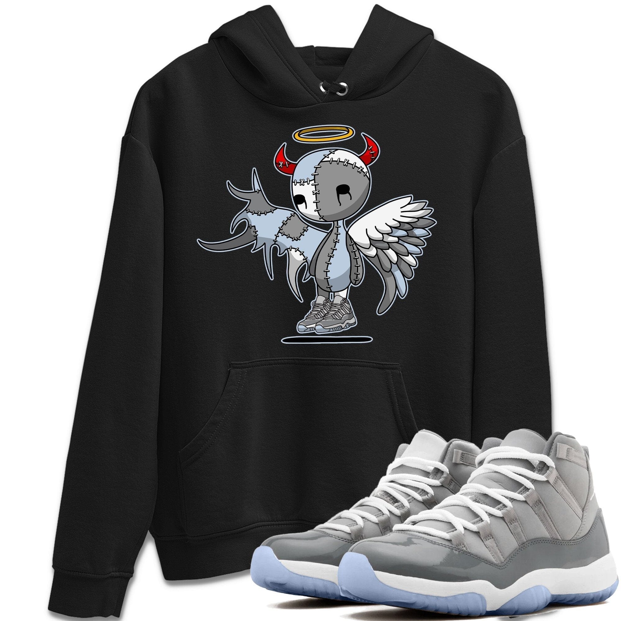 Devil Angel Unisex Tops Air Jordan 11 Cool Grey SNRT Sneaker T shirts