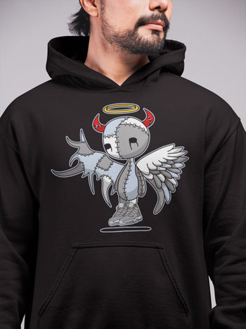Jordan 11 Cool Grey Sneaker Match Tees Devil Angel Sneaker Tees Jordan 11 Cool Grey Sneaker Release Tees Unisex Shirts