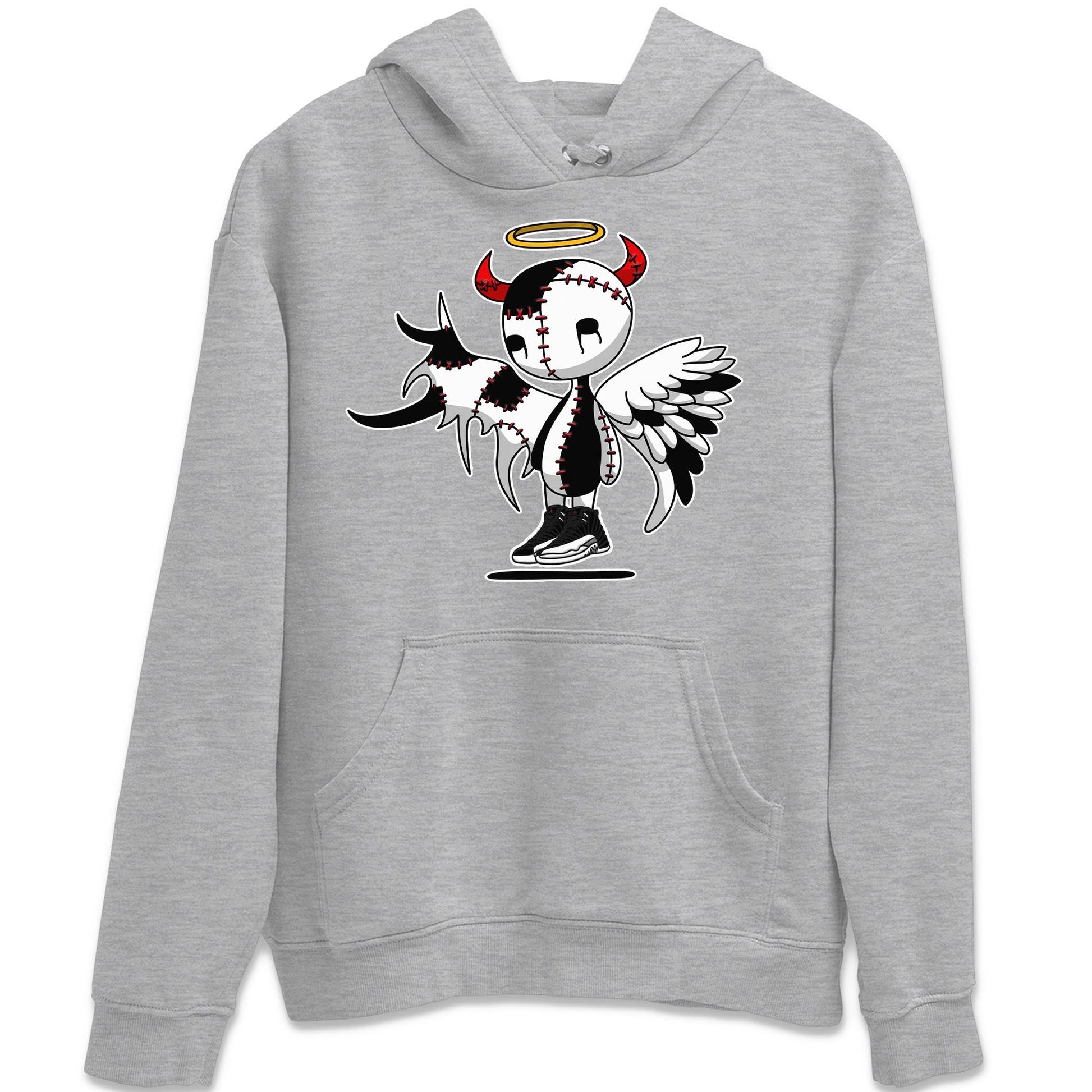 Jordan 12 Playoffs Sneaker Match Tees Devil Angel Sneaker Tees Jordan 12 Playoffs Sneaker Release Tees Unisex Shirts