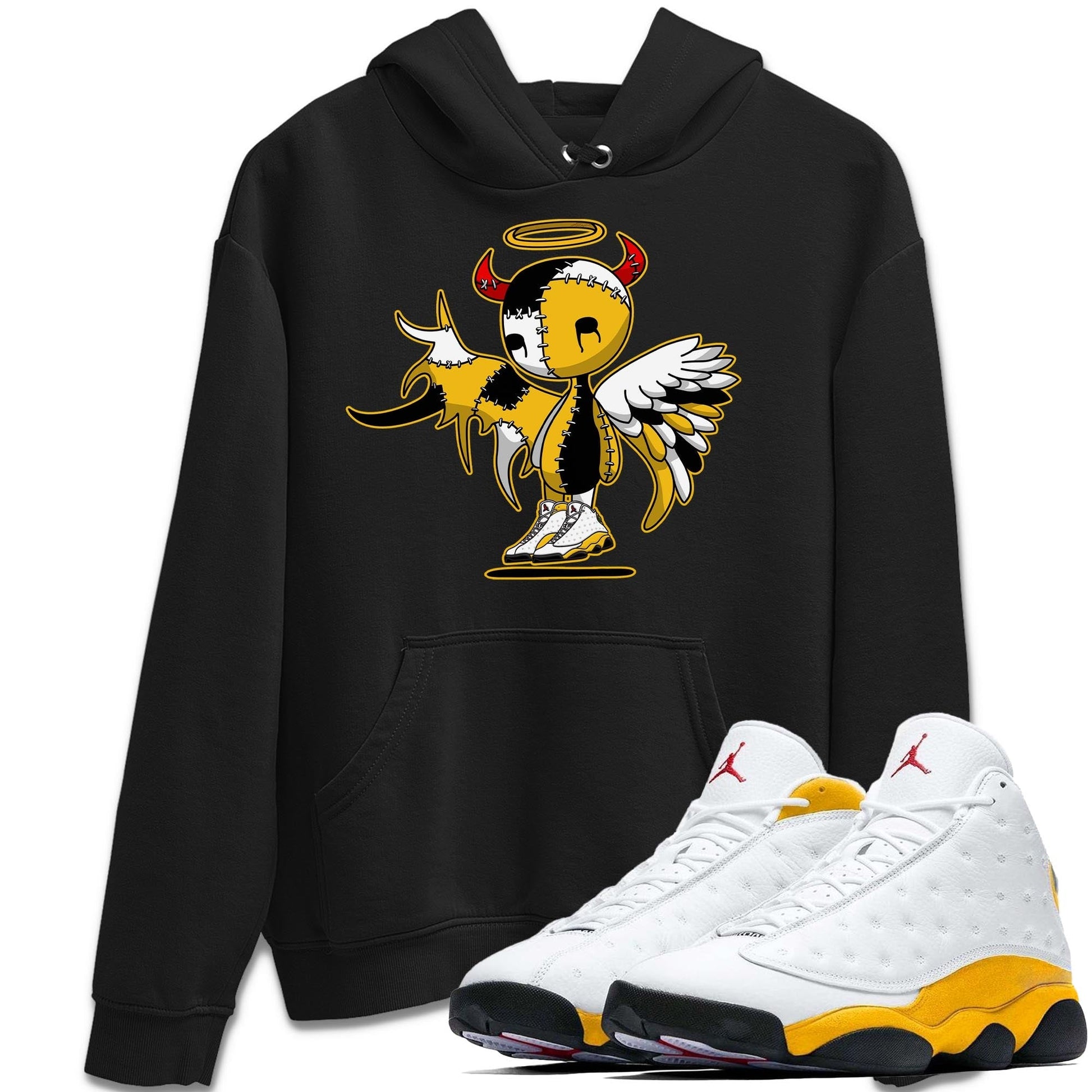 Jordan 13 Del Sol Sneaker Match Tees Devil Angel Sneaker Tees Jordan 13 Del Sol Sneaker Release Tees Unisex Shirts