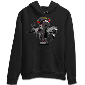 Jordan 4 Infrared Sneaker Match Tees Devil Angel Sneaker Tees Jordan 4 Infrared Sneaker Release Tees Unisex Shirts