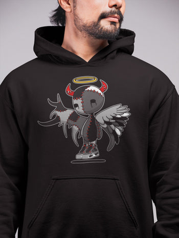 Jordan 4 Infrared Sneaker Match Tees Devil Angel Sneaker Tees Jordan 4 Infrared Sneaker Release Tees Unisex Shirts