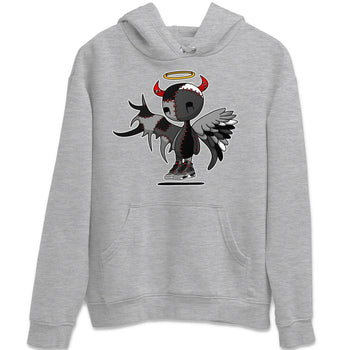 Jordan 4 Infrared Sneaker Match Tees Devil Angel Sneaker Tees Jordan 4 Infrared Sneaker Release Tees Unisex Shirts