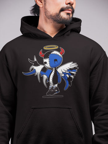 Jordan 5 Racer Blue Sneaker Match Tees Devil Angel Sneaker Tees Jordan 5 Racer Blue Sneaker Release Tees Unisex Shirts