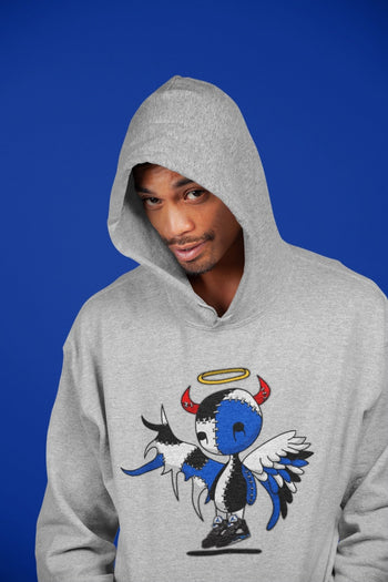 Jordan 5 Racer Blue Sneaker Match Tees Devil Angel Sneaker Tees Jordan 5 Racer Blue Sneaker Release Tees Unisex Shirts