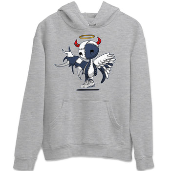 Jordan 6 Midnight Navy Sneaker Match Tees Devil Angel Sneaker Tees Jordan 6 Midnight Navy Sneaker Release Tees Unisex Shirts