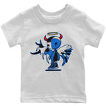 Jordan 1 Dark Marina Blue Sneaker Match Tees Devil Angel Sneaker Tees Jordan 1 Dark Marina Blue Sneaker Release Tees Kids Shirts