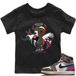 Jordan 1 Hand Crafted Sneaker Match Tees Devil Angel Sneaker Tees Jordan 1 Hand Crafted Sneaker Release Tees Kids Shirts