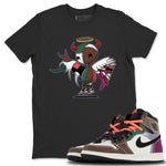 Jordan 1 Hand Crafted Sneaker Match Tees Devil Angel Sneaker Tees Jordan 1 Hand Crafted Sneaker Release Tees Unisex Shirts