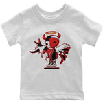 Jordan 1 Heritage Sneaker Match Tees Devil Angel Sneaker Tees Jordan 1 Heritage Sneaker Release Tees Kids Shirts