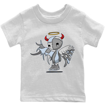 Jordan 11 Cool Grey Sneaker Match Tees Devil Angel Sneaker Tees Jordan 11 Cool Grey Sneaker Release Tees Kids Shirts