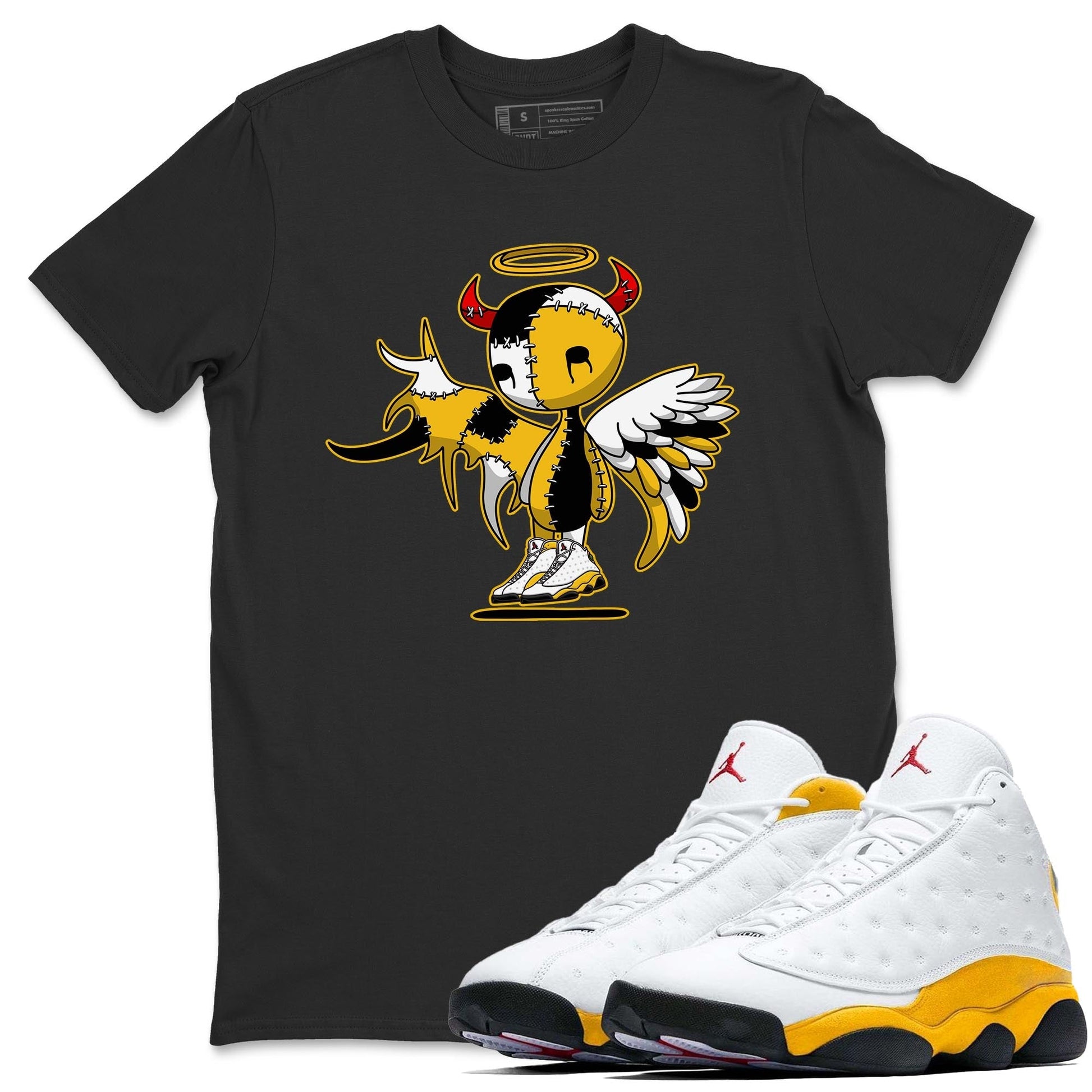 Jordan 13 Del Sol Sneaker Match Tees Devil Angel Sneaker Tees Jordan 13 Del Sol Sneaker Release Tees Unisex Shirts