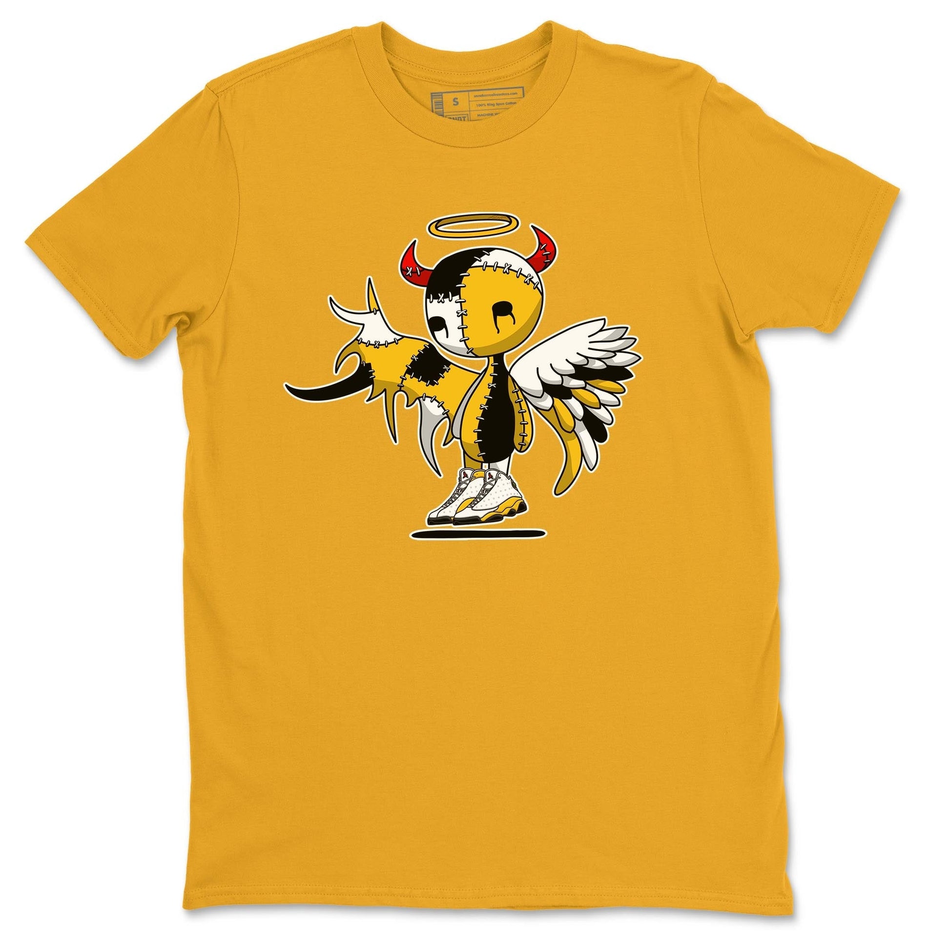 Jordan 13 Del Sol Sneaker Match Tees Devil Angel Sneaker Tees Jordan 13 Del Sol Sneaker Release Tees Unisex Shirts