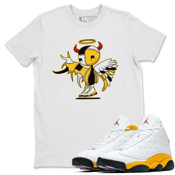 Jordan 13 Del Sol Sneaker Match Tees Devil Angel Sneaker Tees Jordan 13 Del Sol Sneaker Release Tees Unisex Shirts