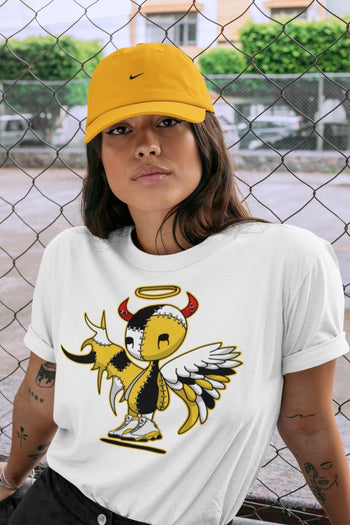 Jordan 13 Del Sol Sneaker Match Tees Devil Angel Sneaker Tees Jordan 13 Del Sol Sneaker Release Tees Unisex Shirts