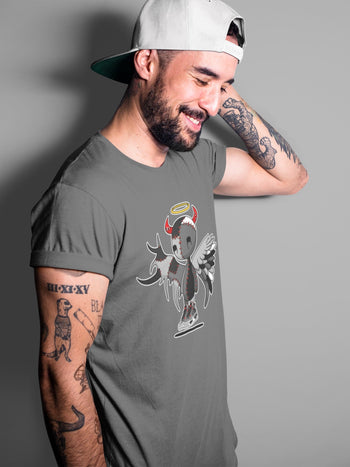 Jordan 4 Infrared Sneaker Match Tees Devil Angel Sneaker Tees Jordan 4 Infrared Sneaker Release Tees Unisex Shirts