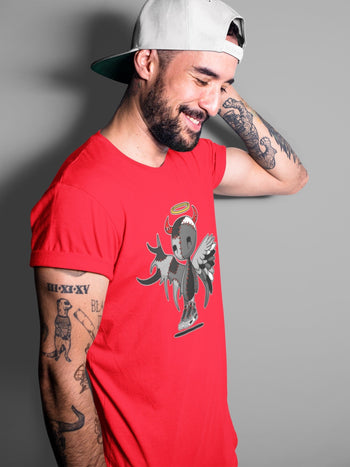 Jordan 4 Infrared Sneaker Match Tees Devil Angel Sneaker Tees Jordan 4 Infrared Sneaker Release Tees Unisex Shirts