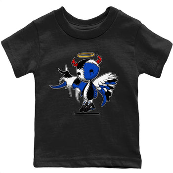 Jordan 5 Racer Blue Sneaker Match Tees Devil Angel Sneaker Tees Jordan 5 Racer Blue Sneaker Release Tees Kids Shirts