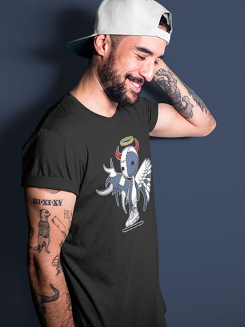 Jordan 6 Midnight Navy Sneaker Match Tees Devil Angel Sneaker Tees Jordan 6 Midnight Navy Sneaker Release Tees Unisex Shirts