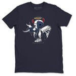 Jordan 6 Midnight Navy Sneaker Match Tees Devil Angel Sneaker Tees Jordan 6 Midnight Navy Sneaker Release Tees Unisex Shirts