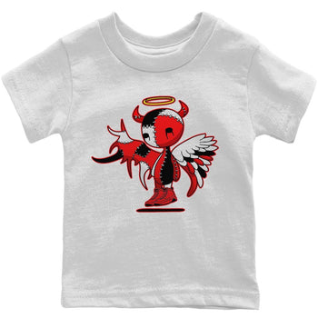 Jordan 9 Chile Red Sneaker Match Tees Devil Angel Sneaker Tees Jordan 9 Chile Red Sneaker Release Tees Kids Shirts