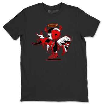 Jordan 9 Chile Red Sneaker Match Tees Devil Angel Sneaker Tees Jordan 9 Chile Red Sneaker Release Tees Unisex Shirts