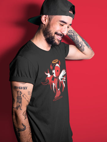 Jordan 9 Chile Red Sneaker Match Tees Devil Angel Sneaker Tees Jordan 9 Chile Red Sneaker Release Tees Unisex Shirts