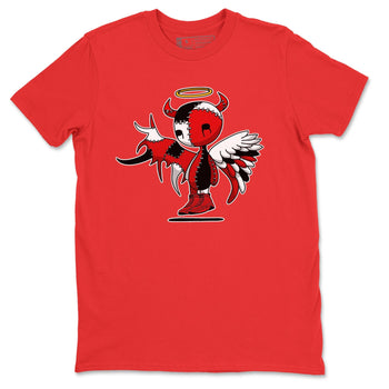 Jordan 9 Chile Red Sneaker Match Tees Devil Angel Sneaker Tees Jordan 9 Chile Red Sneaker Release Tees Unisex Shirts