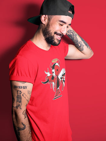 Jordan 9 Chile Red Sneaker Match Tees Devil Angel Sneaker Tees Jordan 9 Chile Red Sneaker Release Tees Unisex Shirts