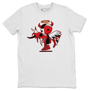 Jordan 9 Chile Red Sneaker Match Tees Devil Angel Sneaker Tees Jordan 9 Chile Red Sneaker Release Tees Unisex Shirts