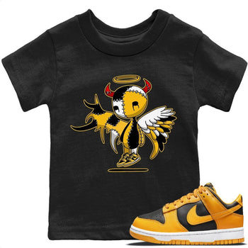 Dunk Championship Goldenrod Sneaker Match Tees Devil Angel Sneaker Tees Dunk Championship Goldenrod Sneaker Release Tees Kids Shirts