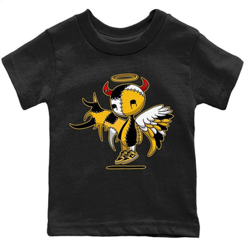Dunk Championship Goldenrod Sneaker Match Tees Devil Angel Sneaker Tees Dunk Championship Goldenrod Sneaker Release Tees Kids Shirts