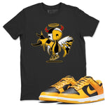 Dunk Championship Goldenrod Sneaker Match Tees Devil Angel Sneaker Tees Dunk Championship Goldenrod Sneaker Release Tees Unisex Shirts