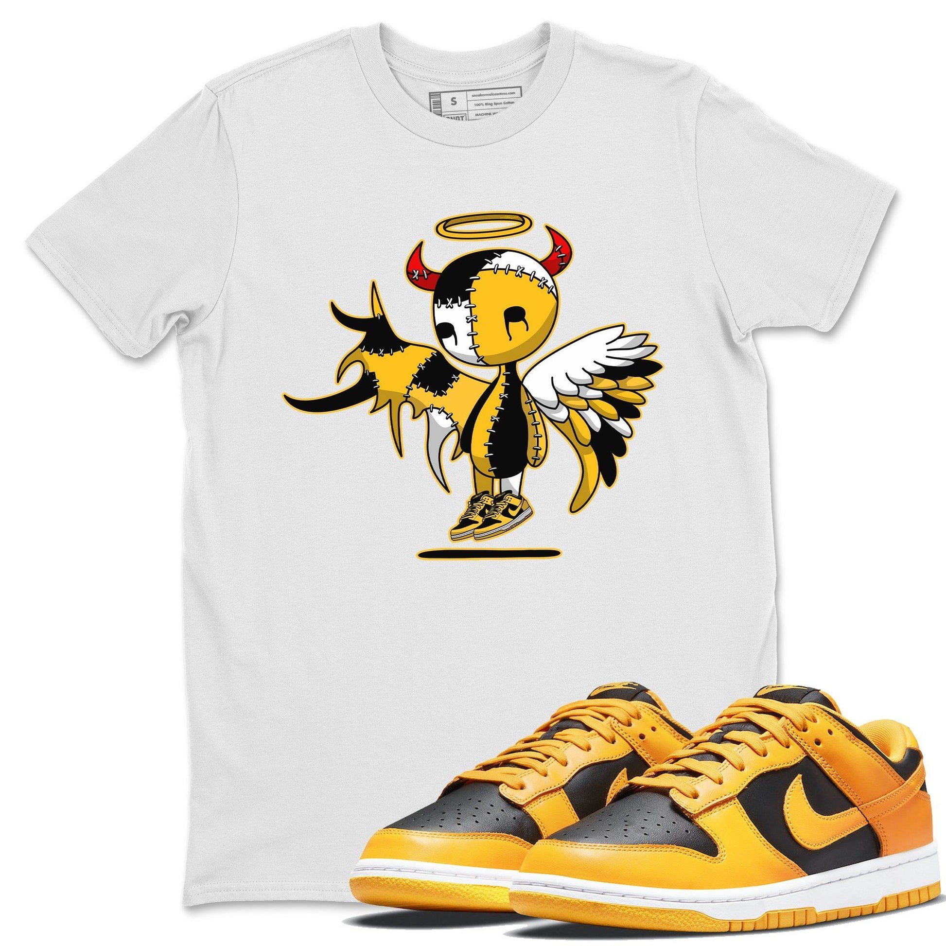 Dunk Championship Goldenrod Sneaker Match Tees Devil Angel Sneaker Tees Dunk Championship Goldenrod Sneaker Release Tees Unisex Shirts