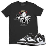 Dunk Panda Sneaker Match Tees Devil Angel Sneaker Tees Dunk Panda Sneaker Release Tees Unisex Shirts