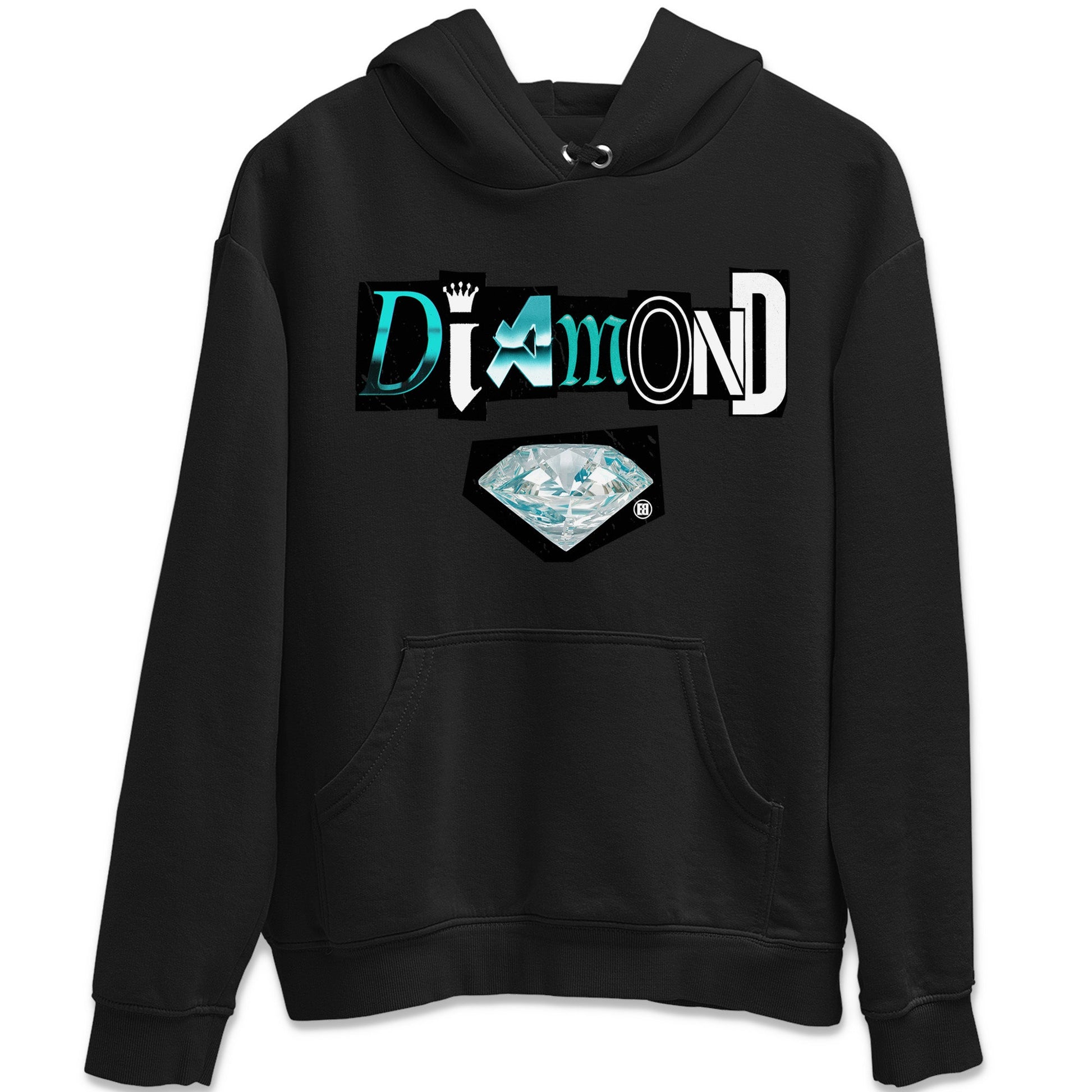 Air Force 1 Tiffany Sneaker Match Tees Diamond Letter Sneaker Tees Air Force 1 Low x Tiffany Sneaker Release Tees Unisex Shirts Black 2