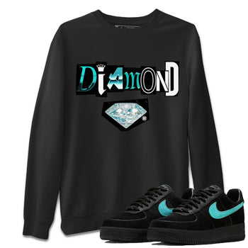Air Force 1 Tiffany Diamond Letter Crew Neck Sneaker Tees Air Force 1 Low x Tiffany Sneaker T-Shirts Washing and Care Tip