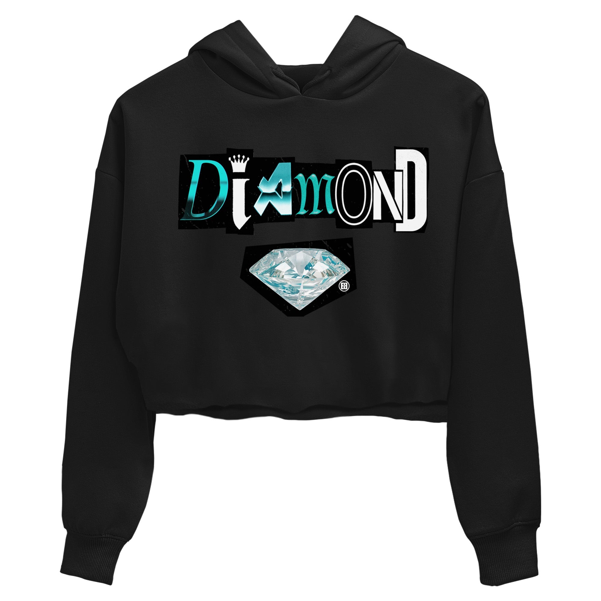 Air Force 1 Tiffany Sneaker Match Tees Diamond Letter Sneaker Tees Air Force 1 Low x Tiffany Sneaker Release Tees Women's Shirts Black 2